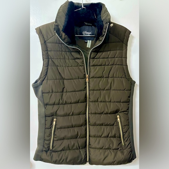 special one Jackets & Blazers - Special one -ladies long puff green vest